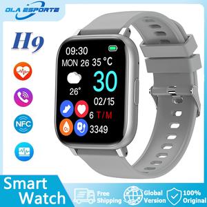 2024 New Smartwatch For Men Women Bluetooth Call Heart Rate Sleep Monitoring Weather Information Reminder Sports Fitness Watches Waterproof Android Device Charging Card Custom Detection