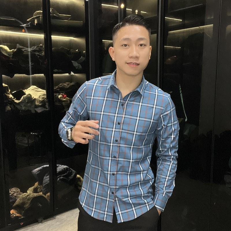 Product Introduction of Sơmi kẻ ô k01 của nhà DUMIMAN Áo Menswear 12