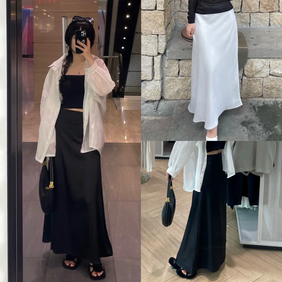 Henni - Chân váy lụa cao cấp By Oh Yes