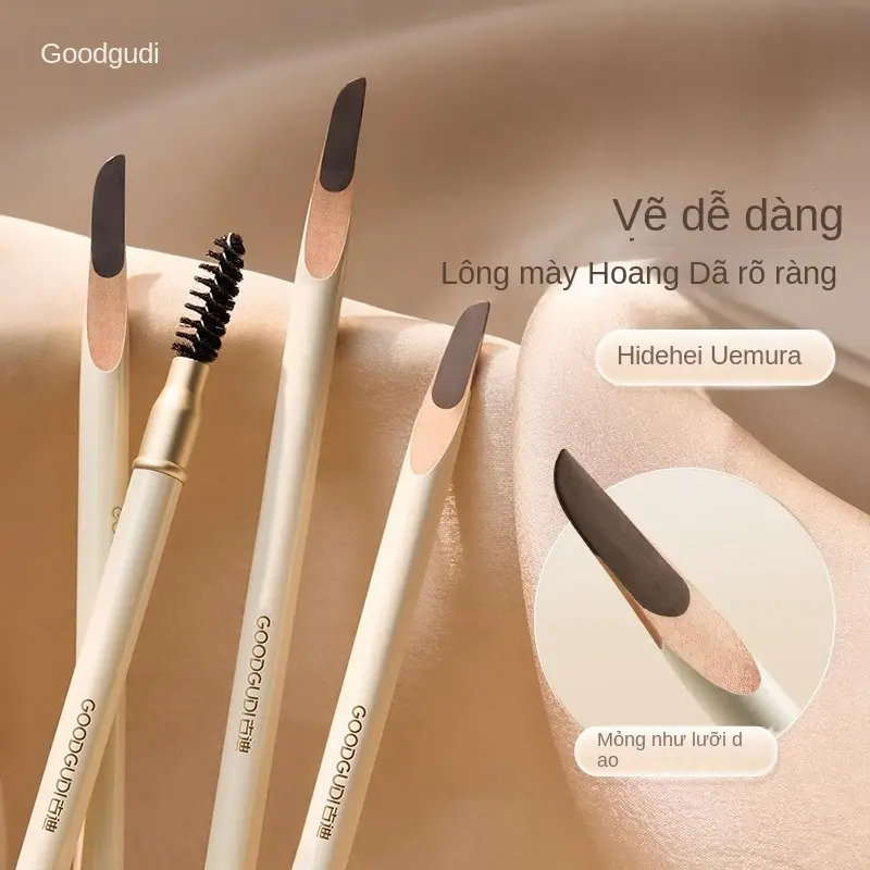 Bút Chì Kẻ Lông Mày Không Thấm Nước, Dành Cho Phụ Nữ, Lâu Trôi, Không Tẩy Màu, Nguồn Gốc Tự Nhiên, Bút Chì Mài Lông Mày Hoang Dã, Có Thể Dao 0