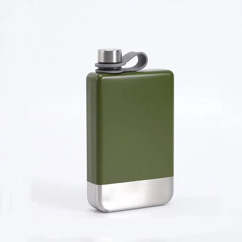 Product Introduction of High Quality Stainless Steel Hip Flask 9oz Portable Liquor Flask Paint Spraying Leakproof Wine Cup Unisex 21