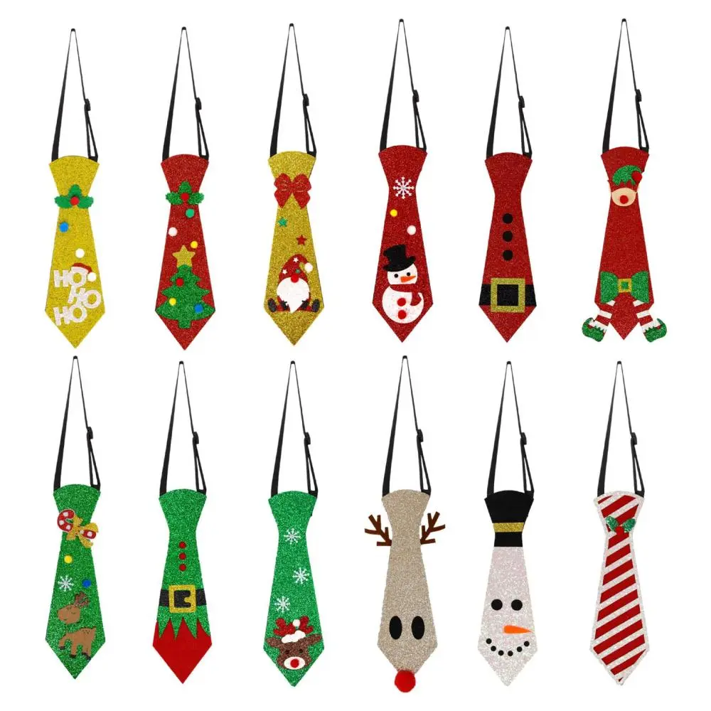 Christmas Ties Party Costume Festive Themes for Children Cosplay Masquerade