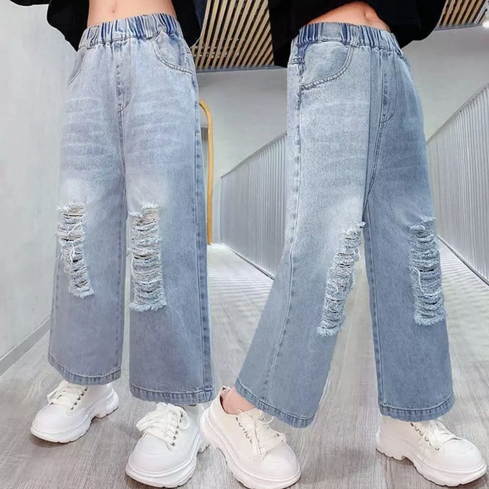 KULOT JEANS ANAK UMUR 6-11 TAHUN TERBARU Fashion Polos