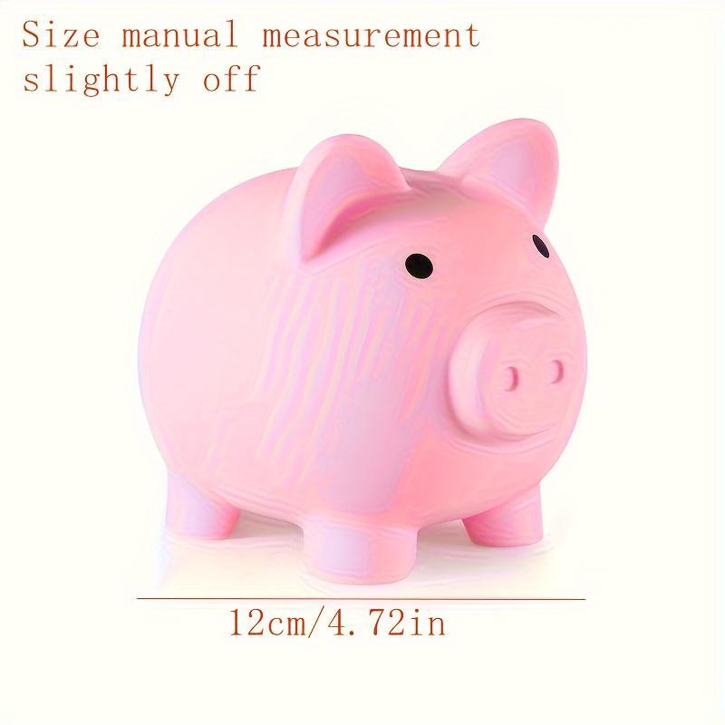 Cute Cartoon Piggy Bank, 1 Count Unbreakable Piggy Bank, Coin Bank, Home Decor, Birthday Gift for Boys and Girls 1