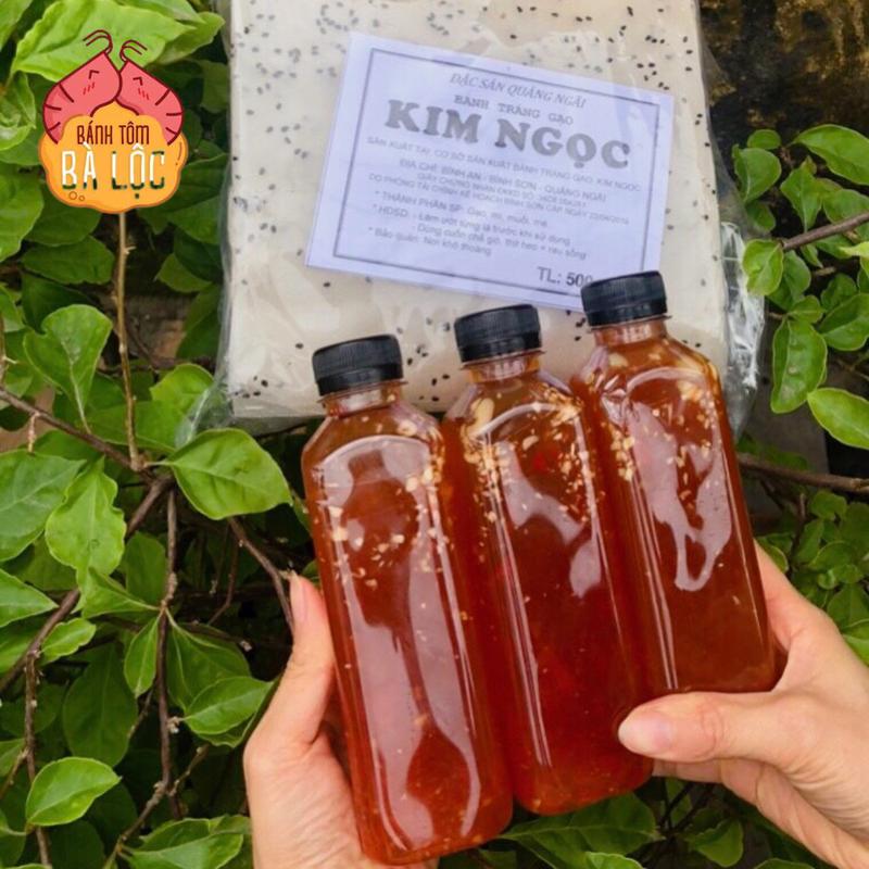 Combo bánh tráng cuốn và nước chấm chua ngọt chuẩn vị