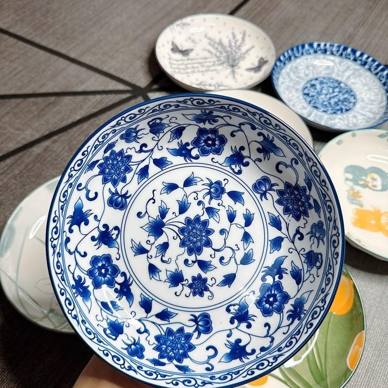 5 Cái Dĩa 8-in [20cm] GỐM SỨ 4D CAO CẤP . 4