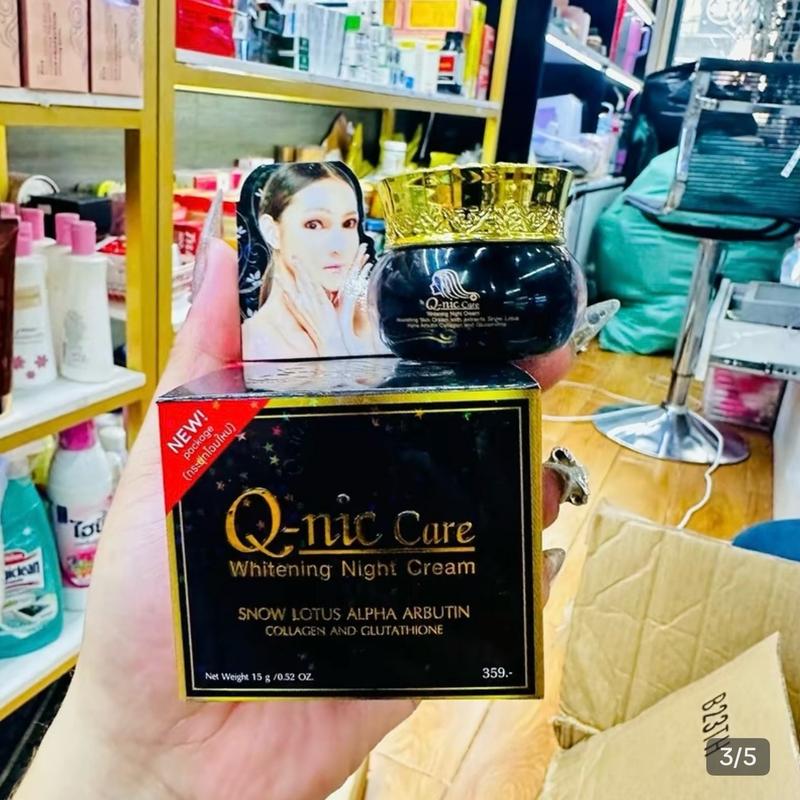  KEM NÁM QNIC CARE CHÍNH HÃNG THÁI LAN Skincare Chăm Sóc Da Sen Collagen 