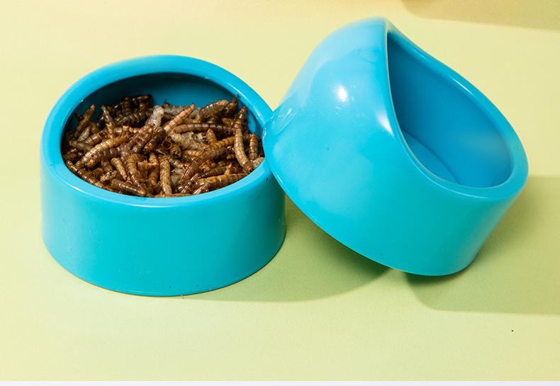 Product Introduction of Chậu Đựng Thức Ăn Cho Chuột Hamster, Hình Tròn, Làm Bằng Nhựa, Chống Rơi, Thích Hợp Cho Chuột Hamster Djungarian Và Hamster Màu Pastel, Thiết Kế Miệng Nghiêng, Bát Cho Thú Cưng, Dụng Cụ Cho Ăn 4