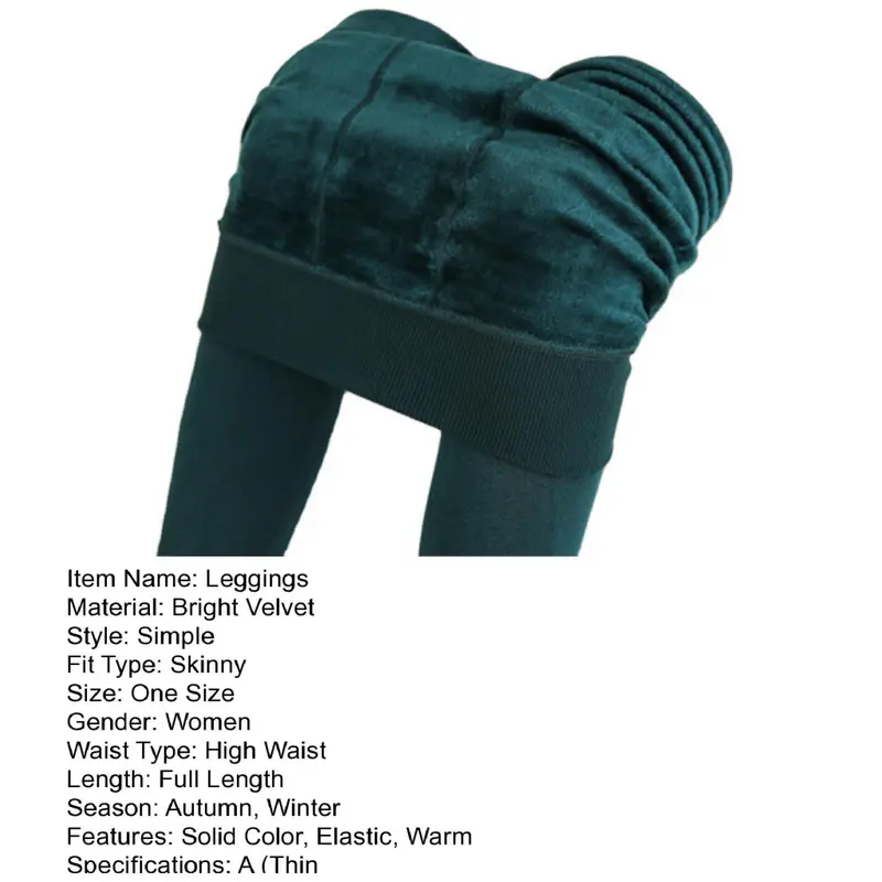 Quần Legging Giữ Ấm, Xkefyik, Co Giãn Và Chống Gió, Quần Giữ Nhiệt, Dành Cho Nữ, Mùa Thu Và Mùa Đông, Màu Trơn Lót Nhung, Ấm Áp, Quần Legging Giữ Ấm, Quần Áo Nữ, Co Giãn 2