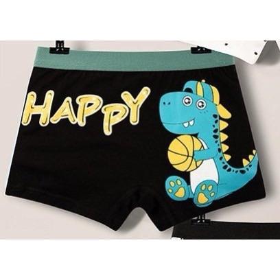 [MẸ THÓC] quần lót/sịp đùi cho bé trai chất cotton cao cấp in hình khủng long siêu yêu hàng QCCC by KID CLOTHING 2