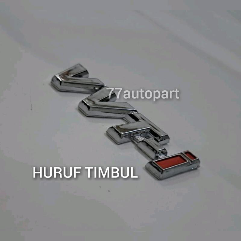 emblem tulisan vvti besar untuk innova fortuner dll 1