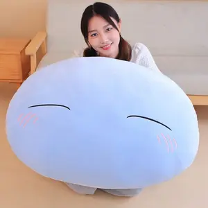 Boneka Bantal Karakter Rimuru Slime Tempest Ball Pillow Ukuran 30 cm