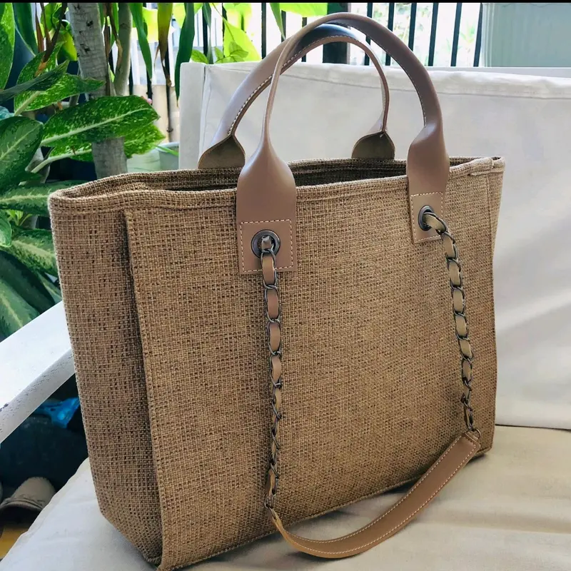 TAS WANITA tali sulam dimensi 33 x 12 x 27 Totebag 3