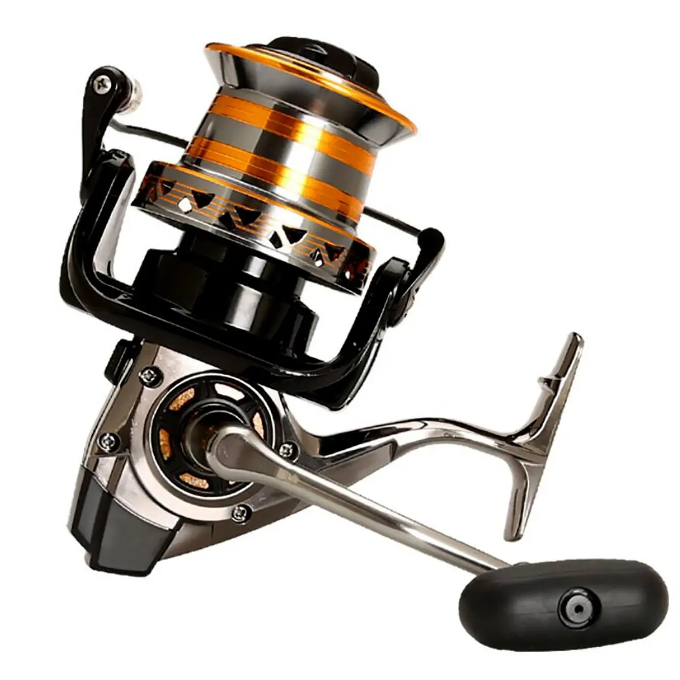 Slanted Mouth Long Casting Reel Full Metal Line Cup Sea Rod Reel Lure Casting Spinning Reel Anchor Rod Special Reel Fishing Reel