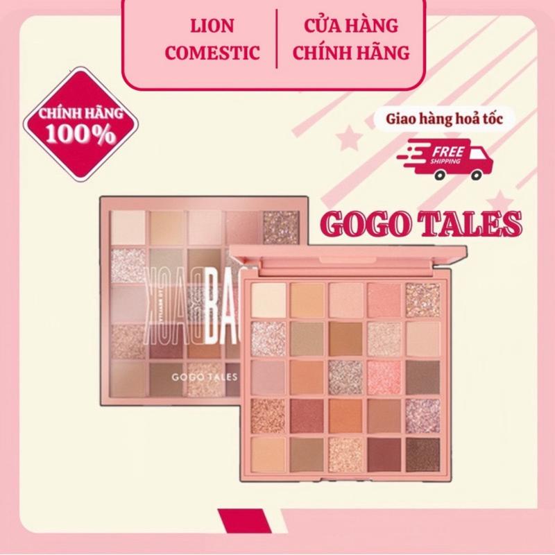 GOGOTALES - Bảng Mắt 25 Ô GOGO TALES Back To Reality, Phấn Mắt 25 Màu Siêu Đẹp, Dễ Đánh, Nhiều Tone, Phấn Mịn, Bền Màu