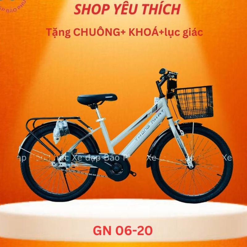Xe đạp trẻ em Thống Nhất GN 06-20 cho bé từ  6-9 tuổi (Tặng khoá + chuông +lục giác) Gắn Xe Đạp Nam Đạp Xe Đạp Sports