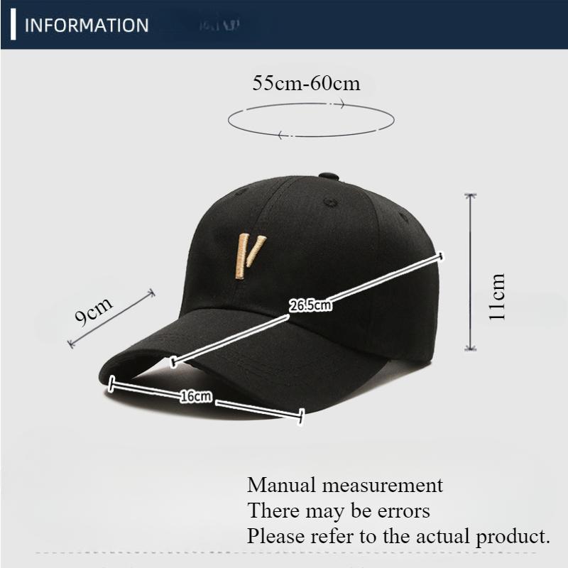 Product Introduction of Spring and Summer Hats Men's Korean Baseball Caps Ins Street Face Little Women's Sunshade Sunscreen Peaked Caps 8