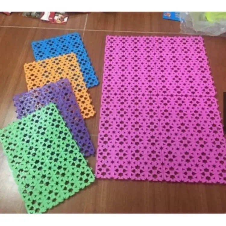 Tấm Lót Sàn Chống Lọt Chân Cho Thú Cưng - Lót Sàn Nhựa Dẻo Không Lo Bị Gãy - Tấm Lót Đa Năng 30x30cm, 20x20cm 3