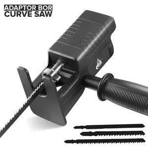 ALLEFIX Adaptor Bor Cover Saw Sambungan Bor Jadi Gergaji, Cocok untuk Memotong PVC, Besi, Kayu, dan Dahan - 6579