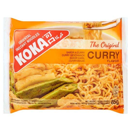 Koka Noodle Packet, Chicken, Stir-fried, Curry, Beef, Masala, 85g, Single Packet 2
