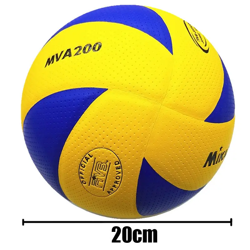 Bóng Chuyền, Mikasa, Mva300, Chất Liệu Pu Mềm, Thích Hợp Cho Các Trận Đấu Trên Bãi Biển Và Tập Luyện, Chất Lượng Tốt, Kích Thước 5, Bola 1