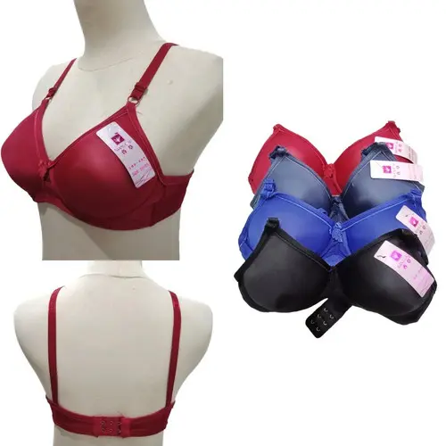 Bh Bra Wanita Tanpa Kawat Busa Sedang Polos Halus XIANGCAO Nyaman Tipis