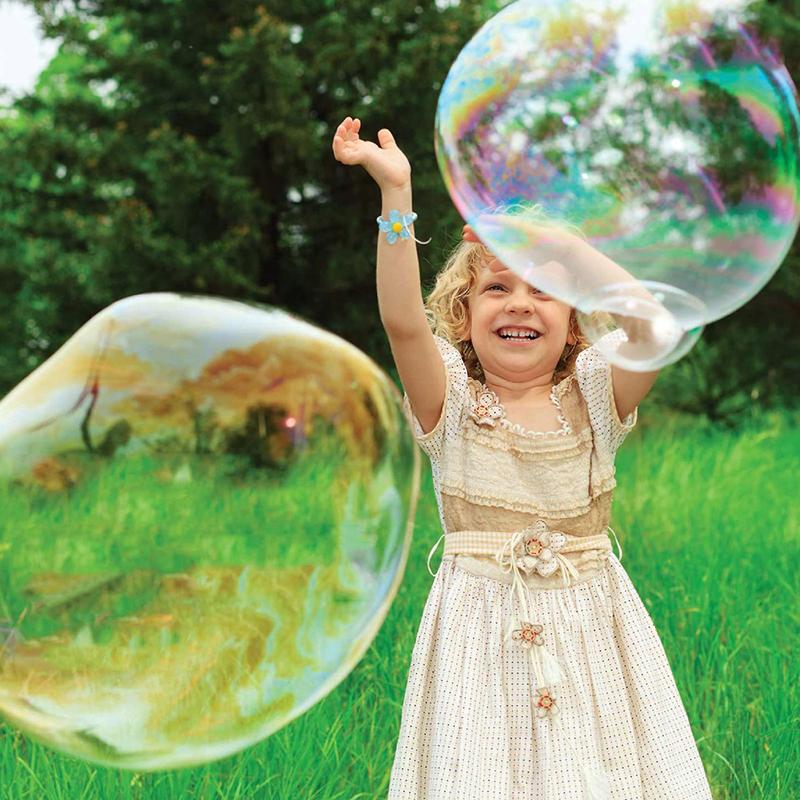 Product Introduction of Outdoor 1Set Double Pole Bubble Rope Color Giant Bubble Circle Garden Toy Big Bubble Stick Outdoor Fun for Kids Bubble Tool 35
