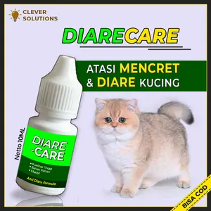 Clever Solutions ( Bisa COD ) Diarecare 10ml Obat Diare Mencret Kucing