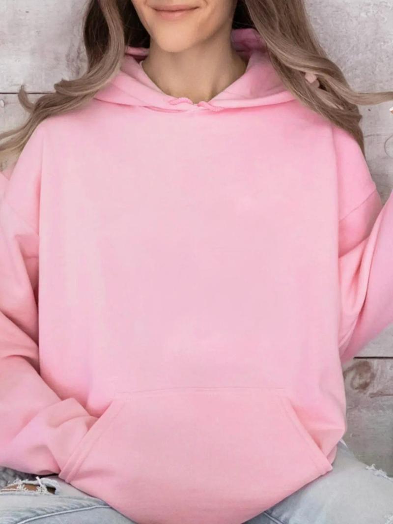 Product Introduction of Women's Cartoon Graphic Print Hoodie, Casual Cute Trendy Comfy Long Sleeve Hooded Sweatshirt for Fall & Winter, Women's Clothes for Daily Wear 6