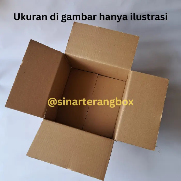 35 X 30 X 20 CM KARDUS PACKING KEMASAN KARTON BOX DUS KOTAK PACKAGING POLOS MURAH BARU 4