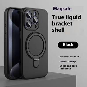 Magsafe Magnetic Stand Compatible with 15 Pro Max Phone Case Liquid iPhone 16/14/13/12/11