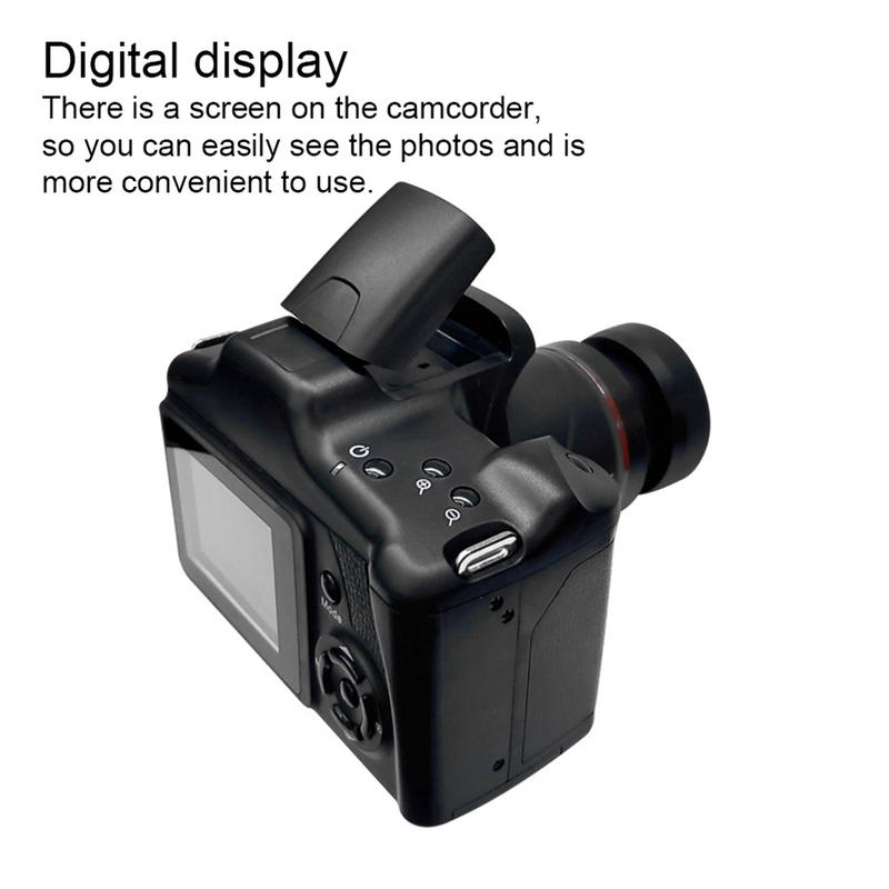 Product Introduction of Digital Camera Battery Powered Long Zoom Digital Camera With 2.4" Screen Wide-Angle Lens For Beginner Professional Photographer 4