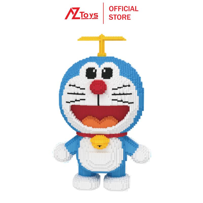 Đồ Chơi mô hình lắp ráp 3D AZtoys Doraemon Chong Chóng, siêu to khổng lồ 65cm ,Đồ chơi phát triển trí tuệ bằng nhựa an toàn PP cao cấp