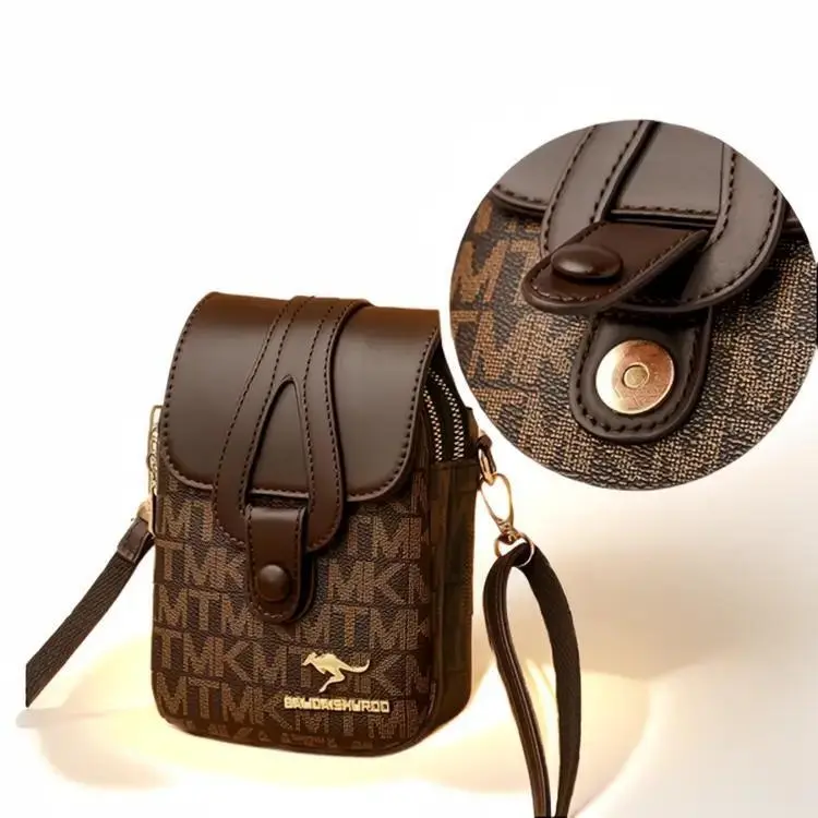 Tas Selempang Mini Wanita Arrs COD Model Terbaru Kulit PU - Bunga 1