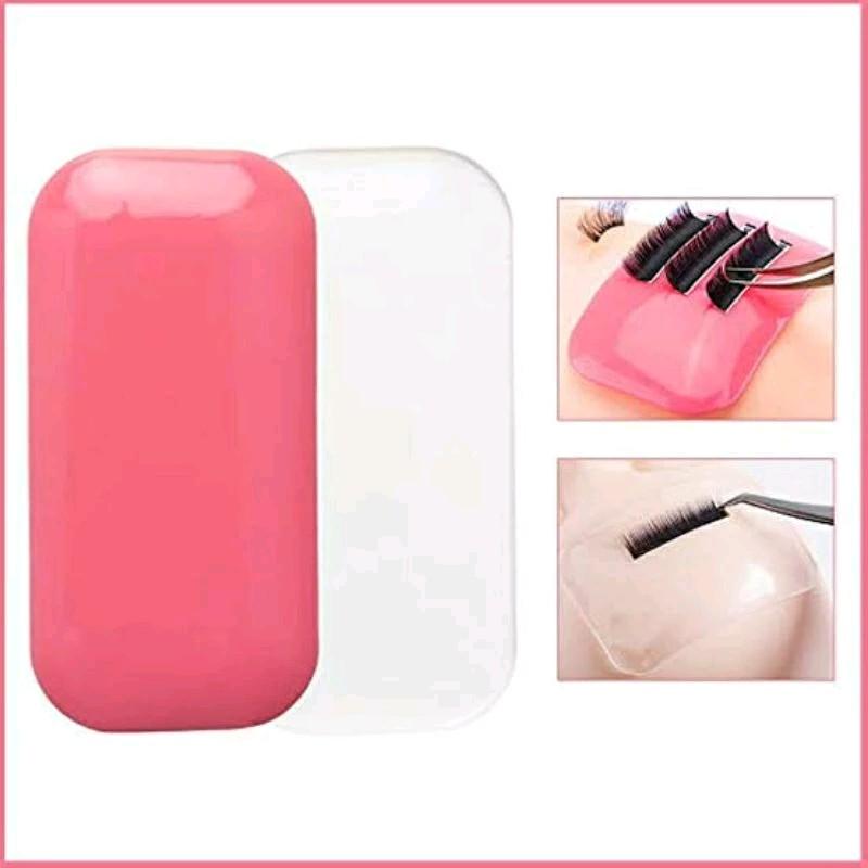 SILICONE PAD EXTENTION FAKE LASHES FALSE HOLDER FOR EYELASH EXTENTION GLUE SILICONE PAD 1