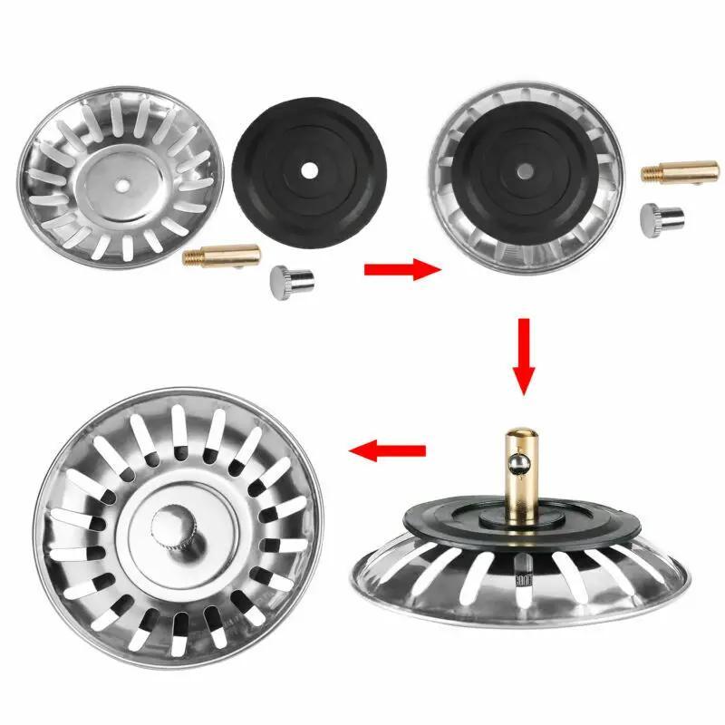 Product Introduction of Stainless Steel Sink Strainer, 1 Count Sink Drain Cover, Household Sink Filter For Bathroom Kitchen 14