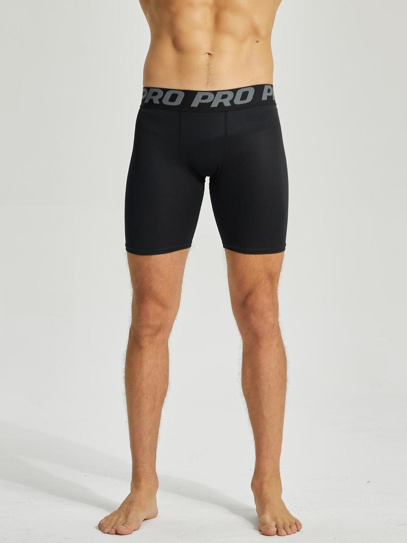 Product Introduction of Men's Letter Print Boxer Brief, Breathable Comfortable Underwear for Daily Wear, Men's Underwear for All Seasons 9