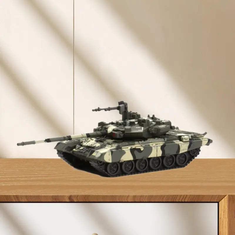 Bộ Dụng Cụ Xây Dựng Mô Hình Xe Tăng T-90 Của Nga, Tỷ Lệ 1 / 48, Mô Hình Xe Tăng Thu Nhỏ Trang Trí Bàn Làm Việc, Xe Tăng Xe Bọc Thép, Mô Hình 4D, Quà Tặng Ngày Lễ 4