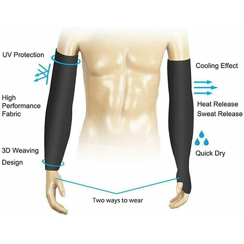 Product Introduction of Vỏ Tay Áo Làm Mát, 1 Cặp, Chống Nắng UV, Thích Hợp Cho Các Môn Thể Thao Ngoài Trời, Dành Cho Nam Và Nữ, [AAA] Phụ Kiện Sport 17