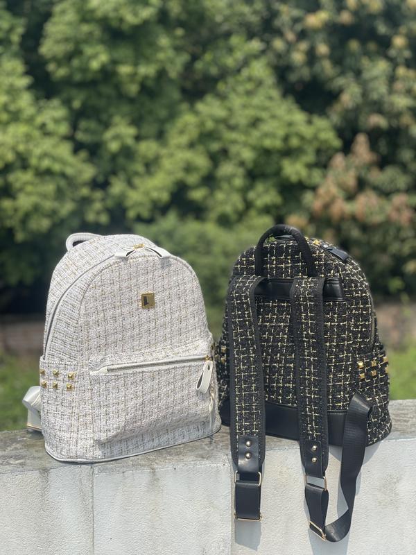 Balo Dạ kim tuyến Nam Nữ Size 40 đi học, đựng vừa alat,a4,laptop 14ich phong cách unisex