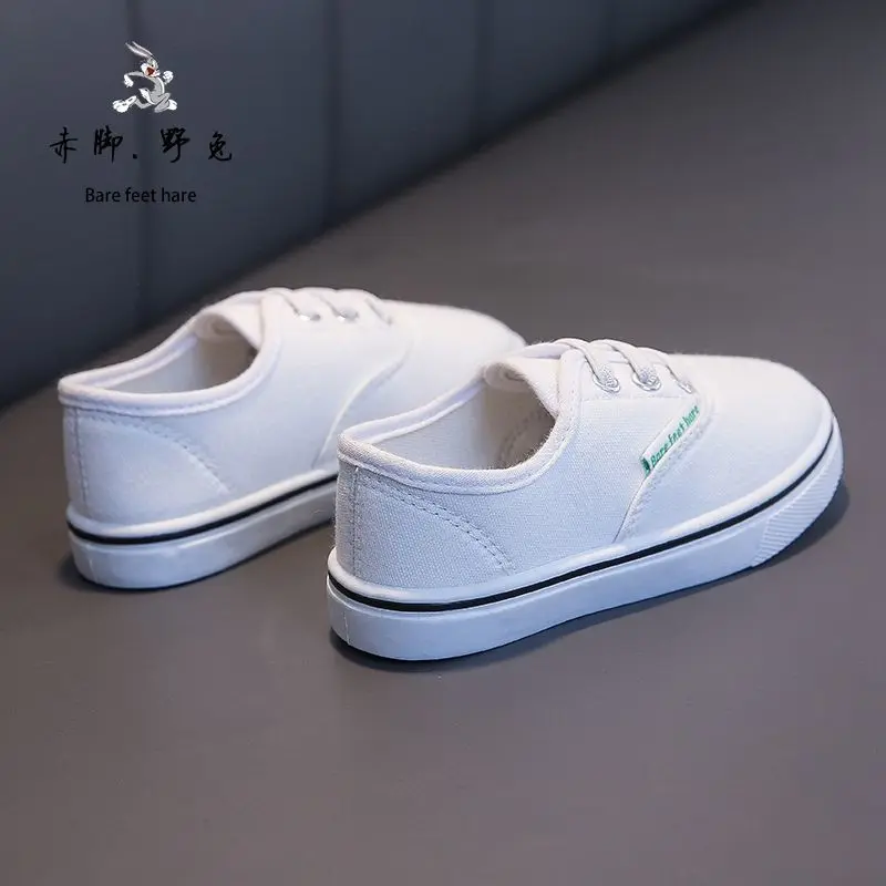 Giày Vải Cho Trẻ Em, Giày Thể Thao Thường Ngày Cho Bé Trai Và Bé Gái, Chân Trần, Hare, Mùa Xuân 2023, Mới 7