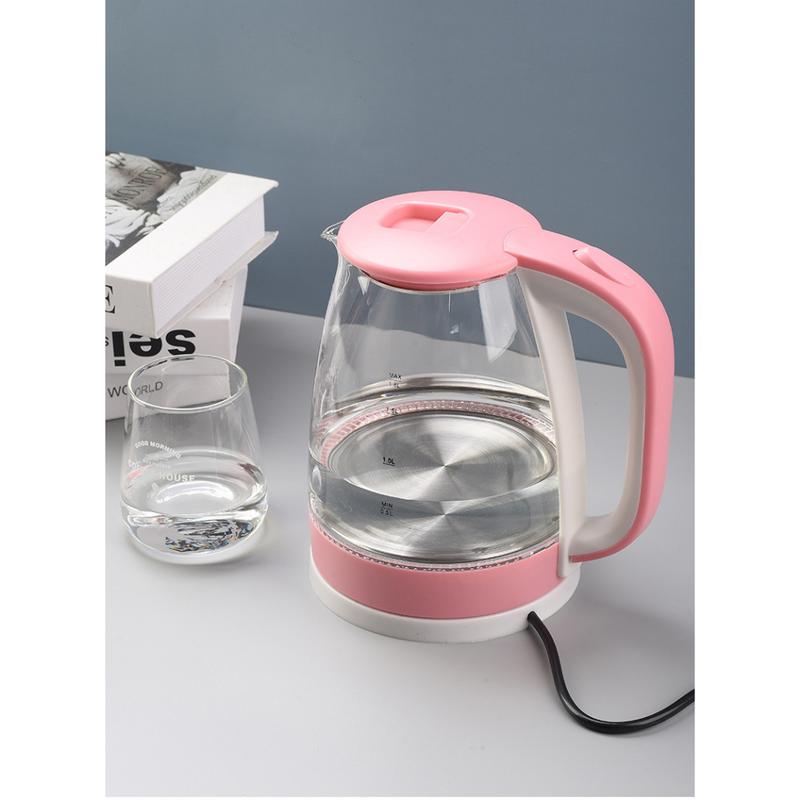 Ấm đun siêu tốc trong Cúc cu Bình đun nước siêu tốc trong suốt dung tích 2L, Tiết kiệm điện, Sôi nhanh nồi  cơm máy  xay