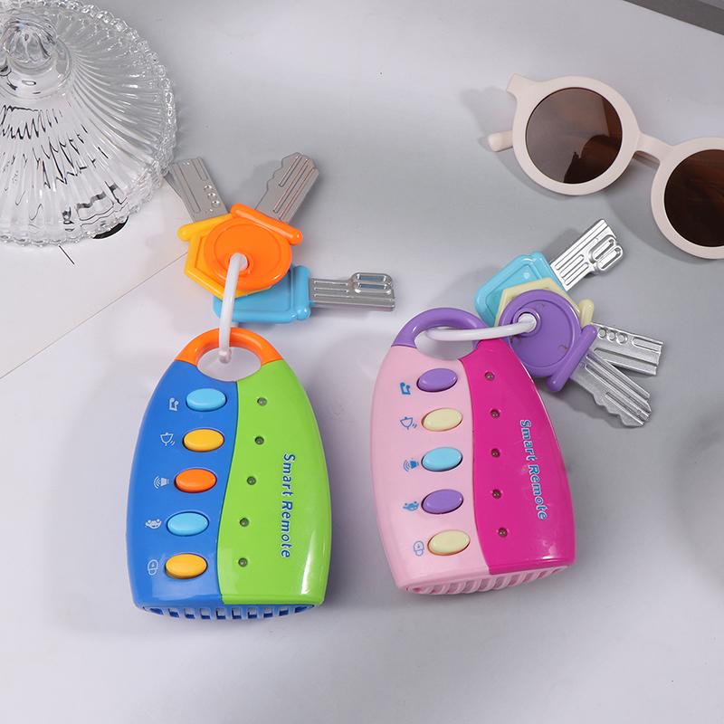 Product Introduction of Baby Toy Musical Cartoon Car Key Vocal Sounds Smart Remote Car Voices Pretend Play Educational Toys For Children Baby Music Toys 17