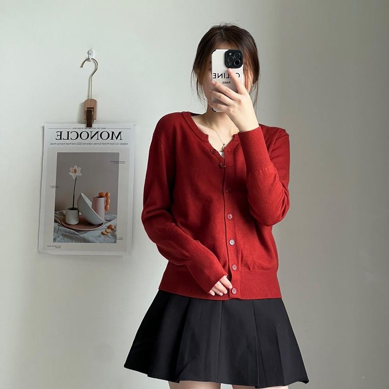 Áo cardigan trơn len mịn by Lily CDG02 Nữ 6