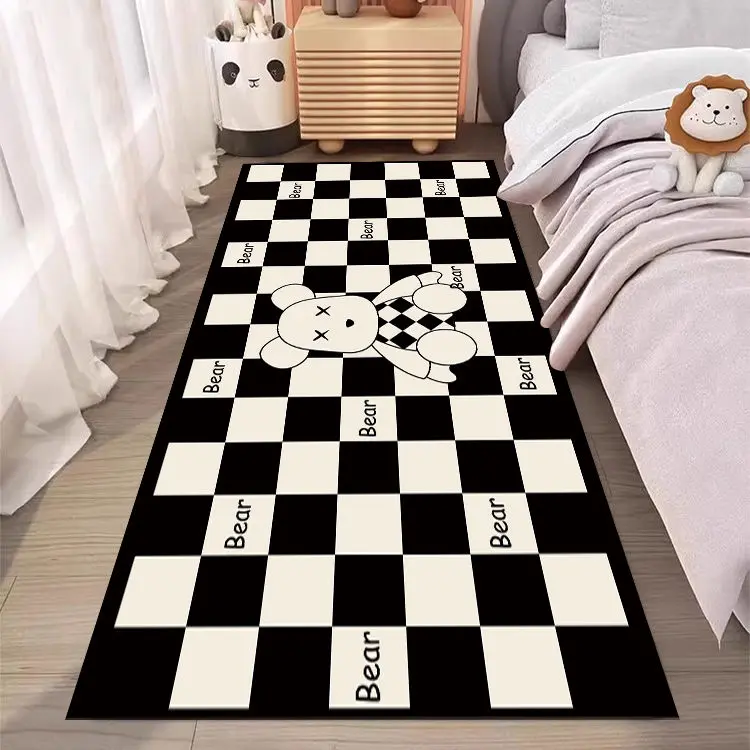 Bedroom Carpet Floor Mat Bedside Blanket Simple Home Cartoon Living Room Coffee Table Sofa Mat Tatami Plaid Carpet