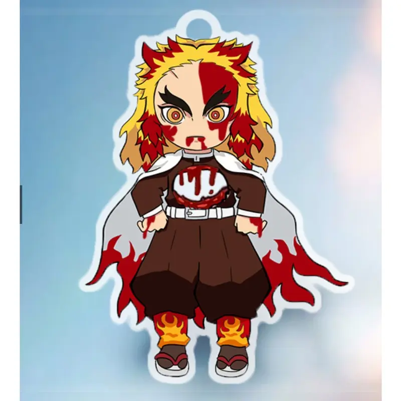 Móc khóa Gojo Satoru cụt nửa người Gojo 1/2 , Geto Suguru cắt đôi đầu Anime Jujutsu kaisen hot trend mới nhất 5