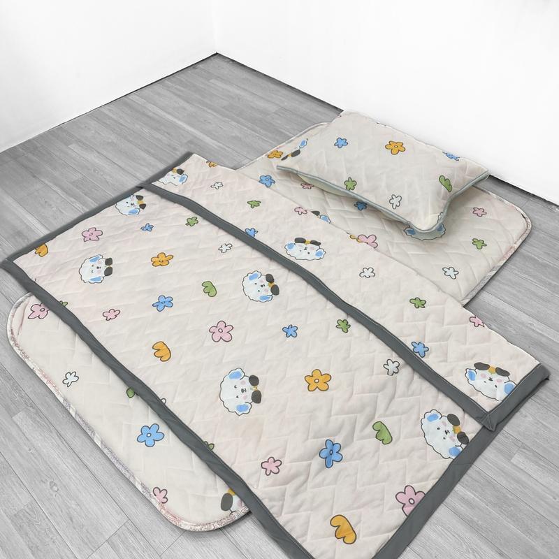 Nệm Topper Điều Hòa Kingcool Cho Bé Sơ Sinh, Topper Cho Trẻ Mầm Non, Tiểu Học Bán Trú,Chất Liệu Tencel Mềm Mịn, Tiện Lợi Dễ Dàng Gấp Gọn EUROHOMETEX