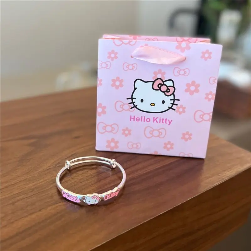 Vòng Tay Mèo Kitty, Ngọt Ngào Và Dễ Thương, Vòng Tay Kéo Đẩy, Thích Hợp Cho Trẻ Em Và Người Lớn, Quà Tặng Mùa Tốt Nghiệp Cho Chị Em, Đi Kèm Với Hộp Quà 4