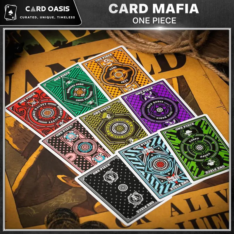 Bộ Bài Tây Sưu Tầm One Piece - Chính Hãng Card Mafia, Thiết Kế Cao Cấp từ Toei Animations 2