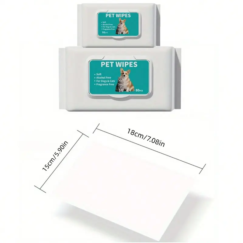 Fluffy Bunch    Hypoallergenic Pet Wipes for Dogs and Cats – Grooming and Odor Control Wipes for Paws, Body, and Rear 2